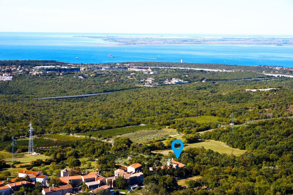 Villa Terra Del Carso San Pelagio Exterior foto